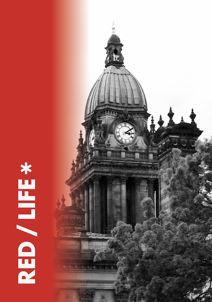 Cover of the red zine